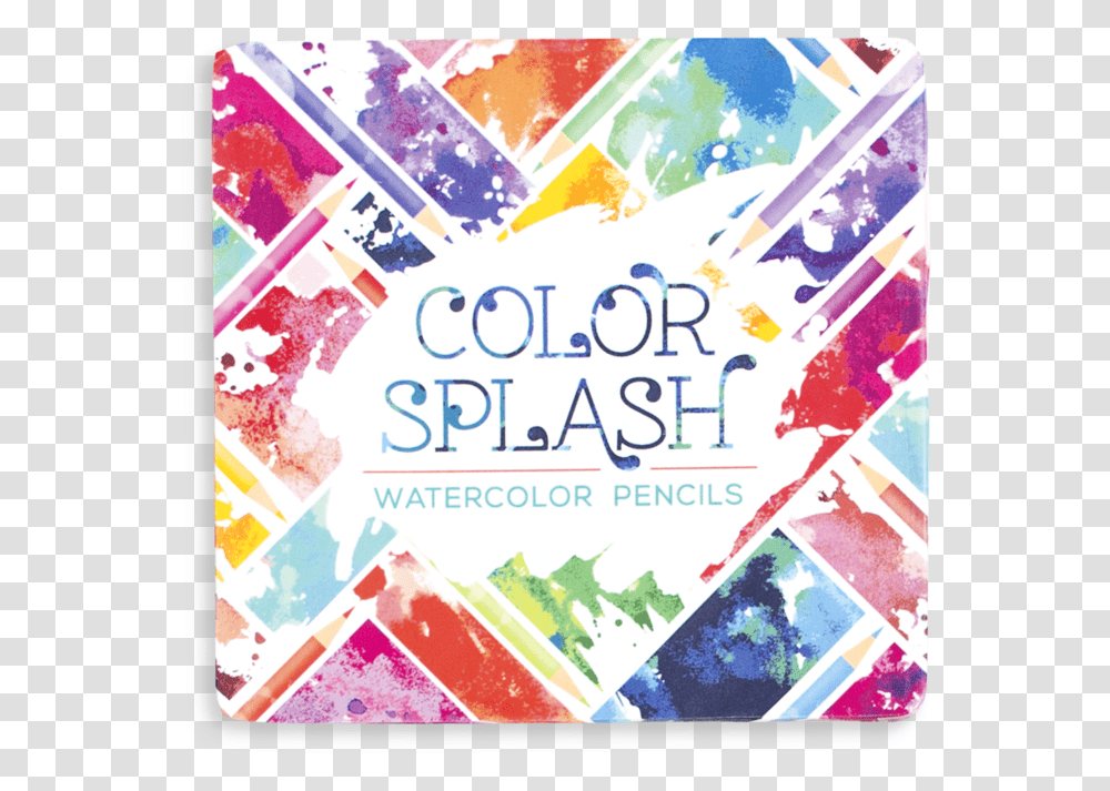 Color Splash Watercolor Pencils, Poster, Advertisement, Flyer, Paper Transparent Png