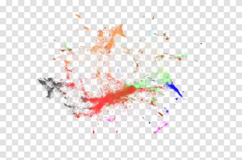 Color Splatter Music Colors Background, Pattern, Fractal Transparent Png