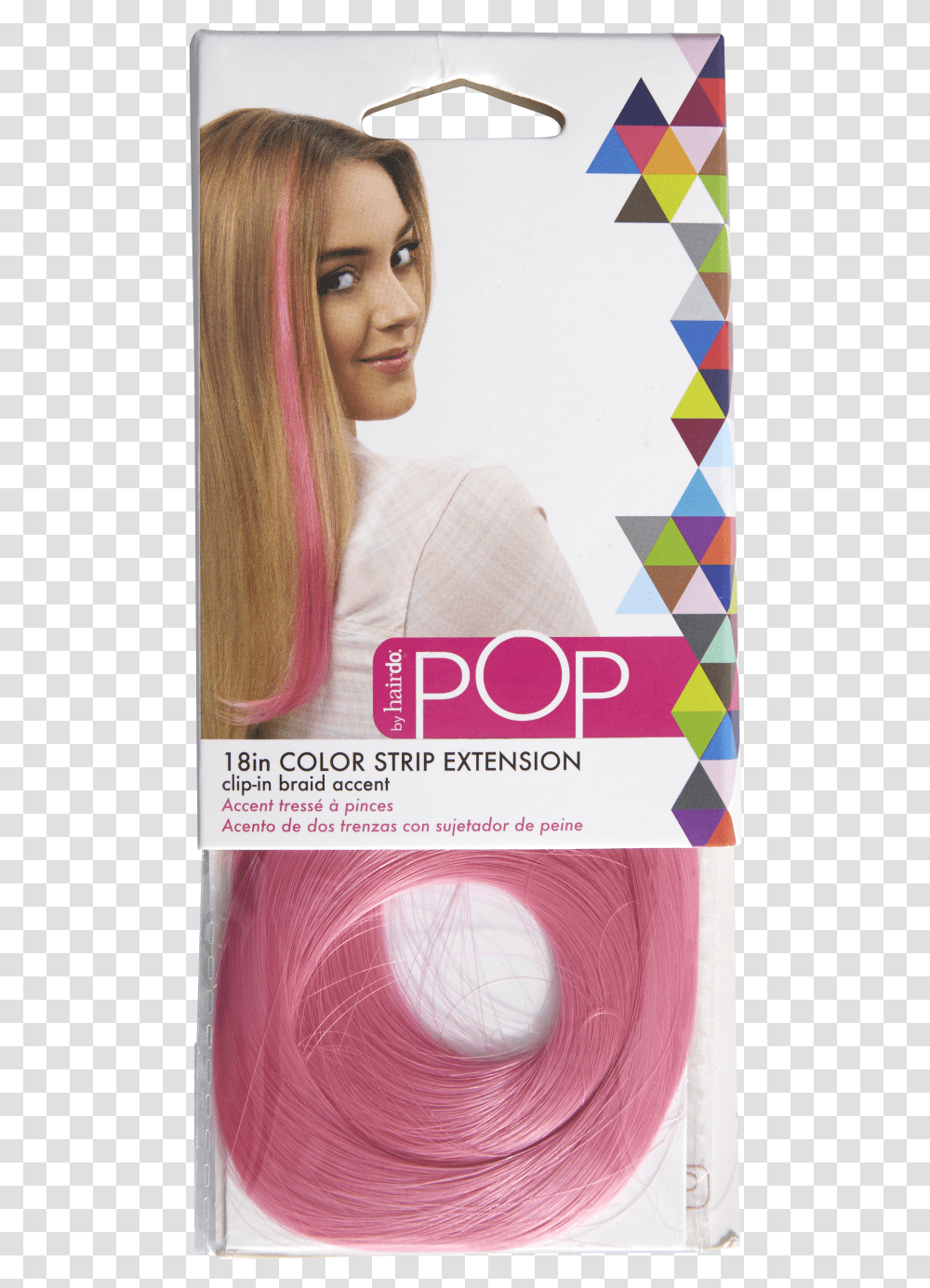 Color Strips Artificial Hair Integrations, Person, Human, Poster, Advertisement Transparent Png
