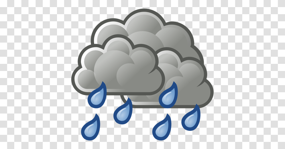 Color Weather Forecast Icon For Rain Vector Illustration Public, Plant, Outdoors, Food, Fruit Transparent Png