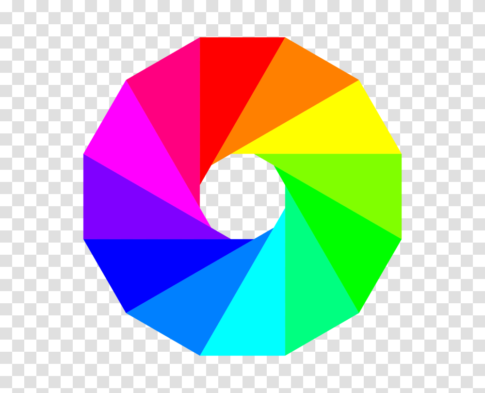 Color Wheel Cartoon Primary Color, Logo, Trademark, Hole Transparent Png