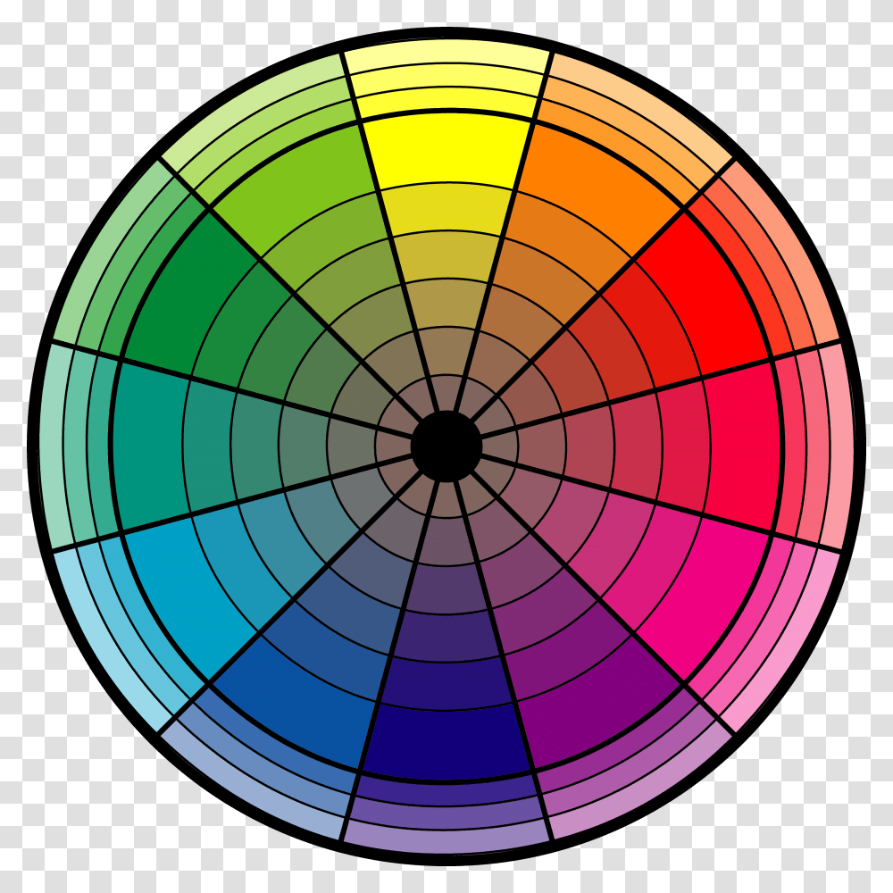 Color Wheel Color Cmyrgb Color Wheel, Lamp, Aircraft, Vehicle, Transportation Transparent Png