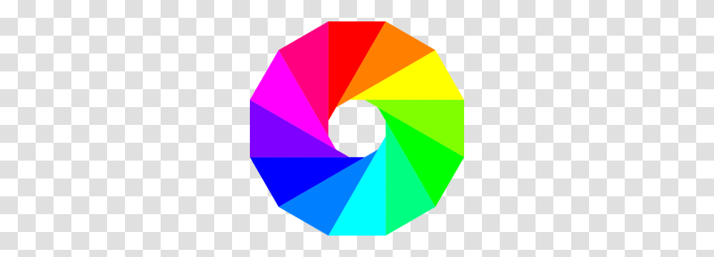 Color Wheel Dodecagon Clip Art, Logo, Trademark, Hole Transparent Png