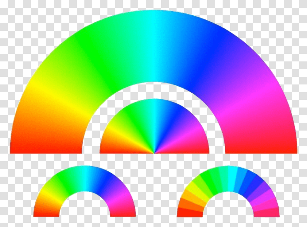 Color Wheel Half Circle, Balloon, Disk Transparent Png