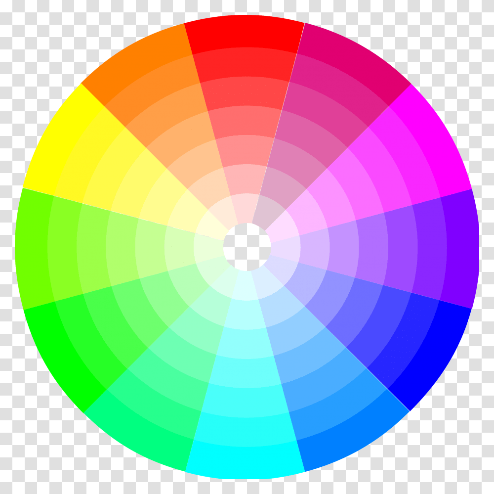 Color Wheel Vector Clipart Image, Balloon, Sphere, Disk Transparent Png