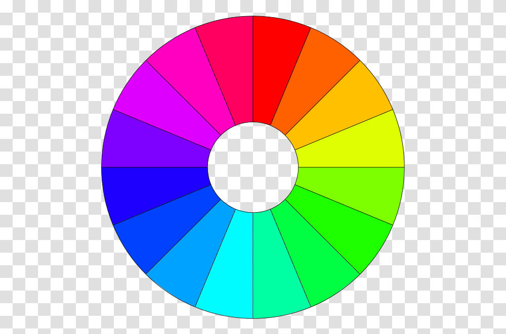 Color Wheel With Gradient Paleta Kolorw Grafika, Nuclear, Balloon, Pattern, Graphics Transparent Png