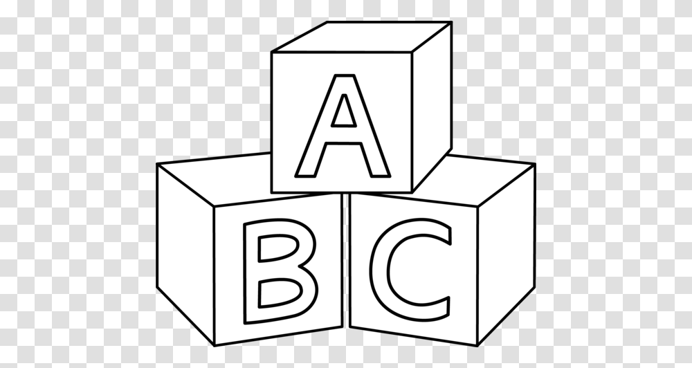 Colorable Abc Blocks Baby Embroidery Baby Blocks, Alphabet, Crystal Transparent Png