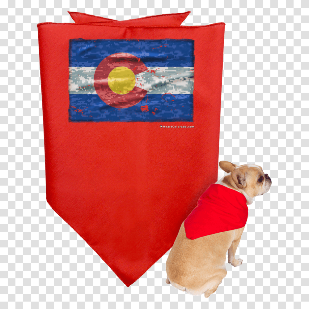 Colorado Flag Digital Camo Doggie Bandana Heart Colorado, Bag, Person, Human, Armor Transparent Png