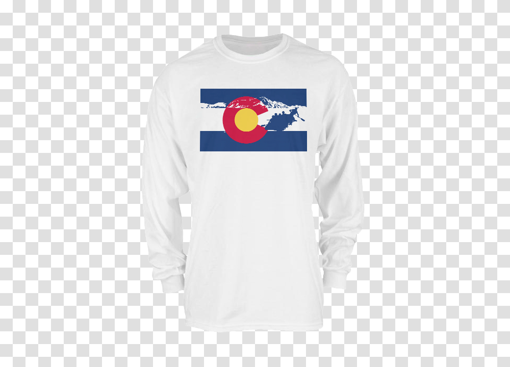 Colorado Flag Longsleeve Activestate Designs, Apparel, Long Sleeve, Person Transparent Png