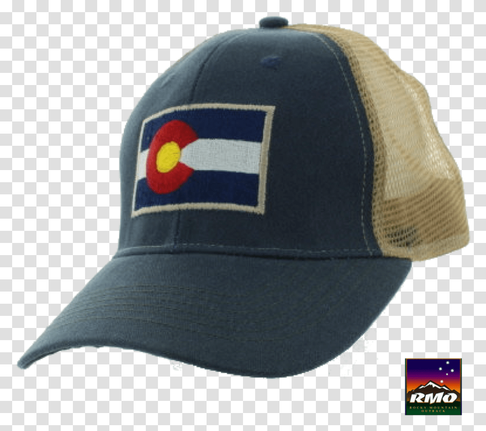 Colorado Flag Patch Trucker Hat For Baseball, Clothing, Apparel, Baseball Cap Transparent Png
