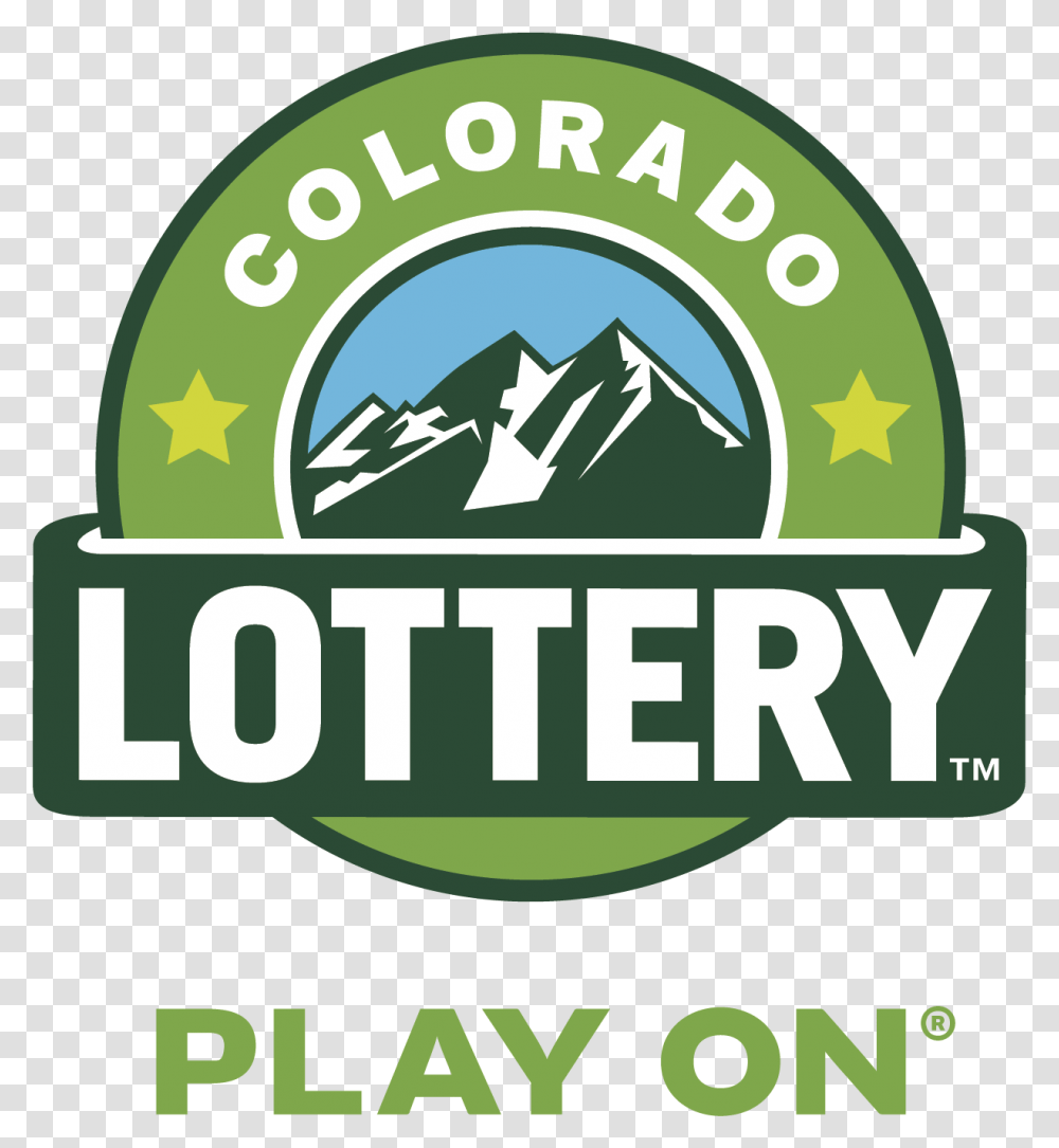 Colorado Lottery Lottery Colorado Powerball, Logo, Symbol, Text, Advertisement Transparent Png