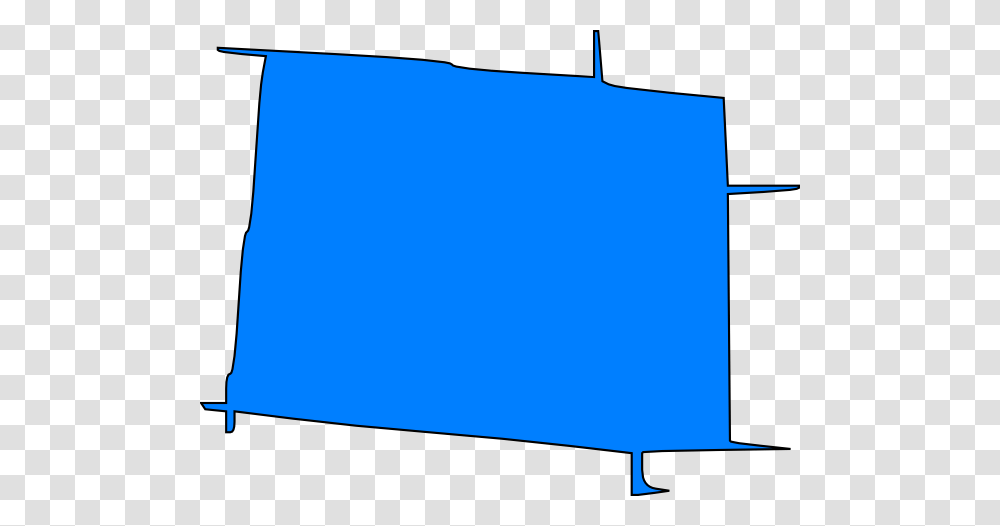Colorado Map Blue Clip Art, White Board, Plot Transparent Png
