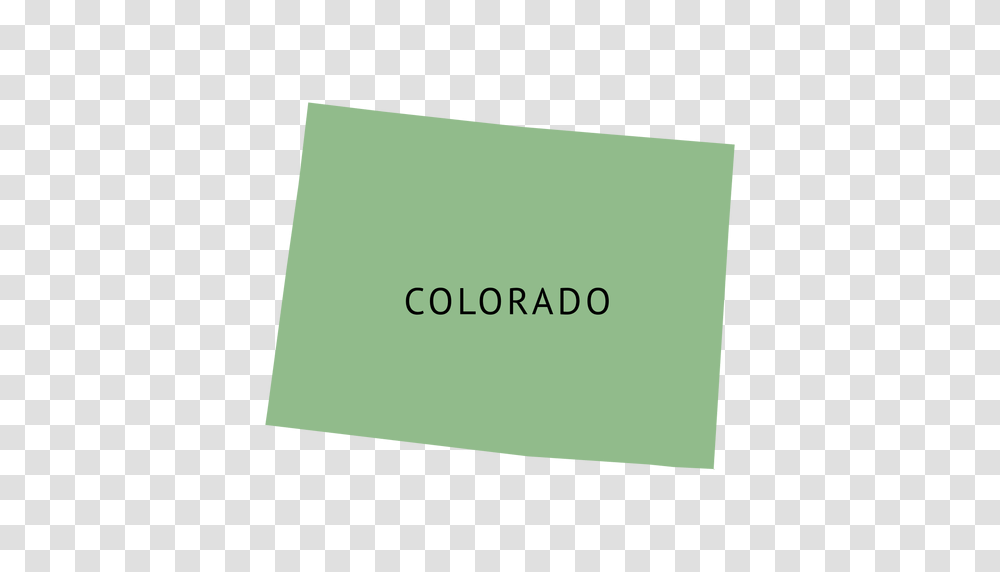 Colorado State Plain Map, Business Card, Paper, Label Transparent Png
