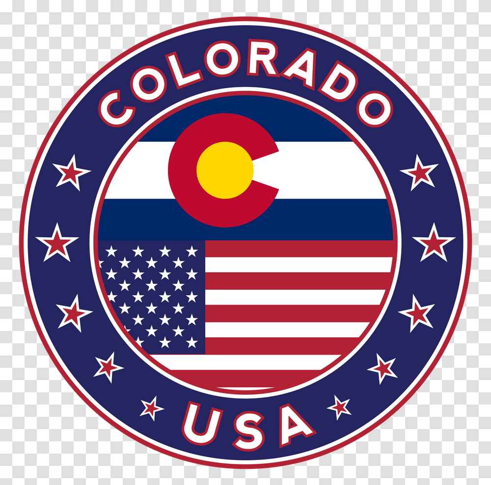 Colorado T Shirt Colorado Sticker Circle American, Symbol, Logo, Trademark, Label Transparent Png