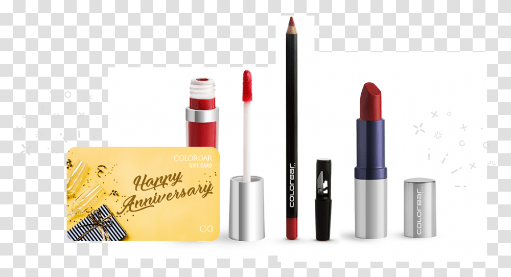 Colorbar Eye Liner, Lipstick, Cosmetics Transparent Png