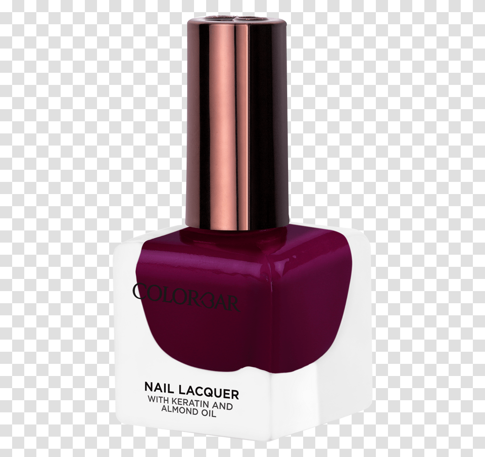 Colorbar Nail Lacquer 12 Ml Wine N Nail Polish, Cosmetics, Lipstick, Petal, Flower Transparent Png