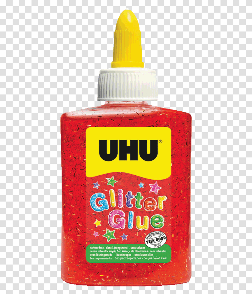 Colored Adhesive With Glitter Particles Plastic Bottle, Label, Ink Bottle, Fire Hydrant Transparent Png