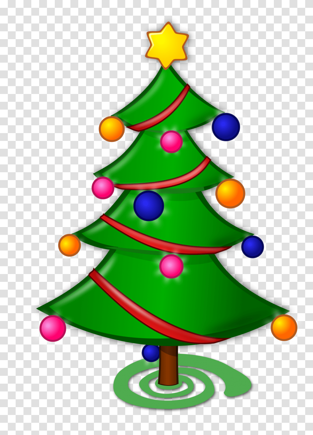 Colored Christmas Tree Icons, Plant, Ornament, Star Symbol, Bush Transparent Png