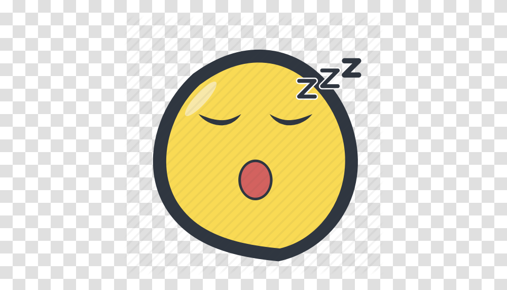 Colored Emoji Emoticon Sleep Emoji Zzz Icon, Egg, Food, Plant, Pac Man Transparent Png