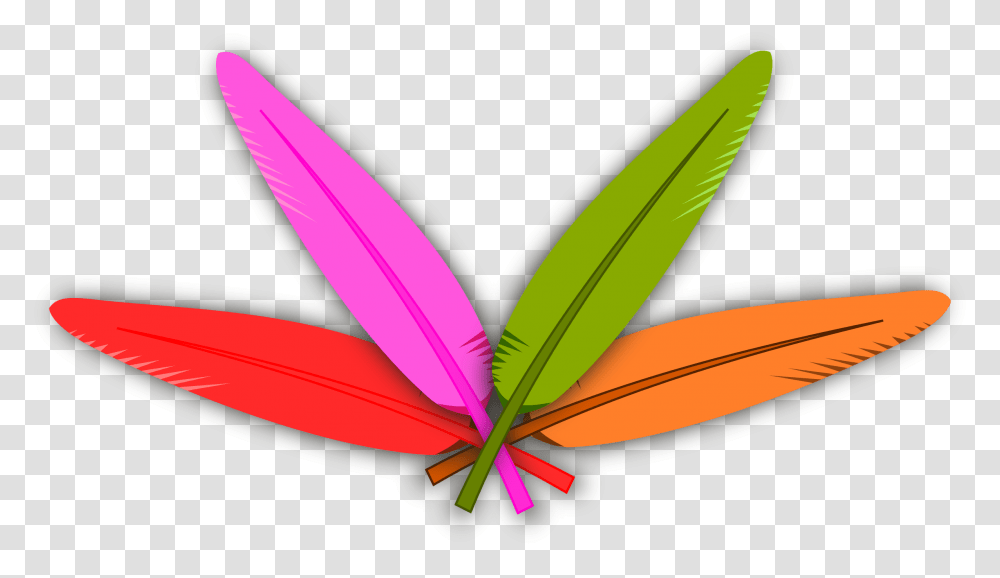 Colored Feather Icons, Plant, Purple Transparent Png