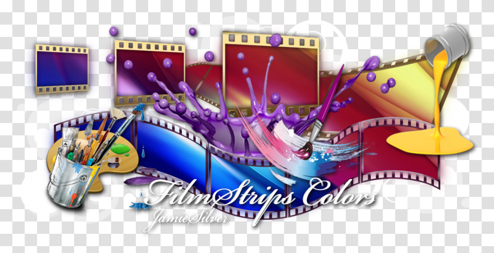 Colored Film Strips Hd, Mobile Phone Transparent Png