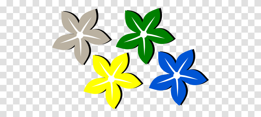 Colored Flowers Clip Art, Plant, Floral Design, Pattern Transparent Png