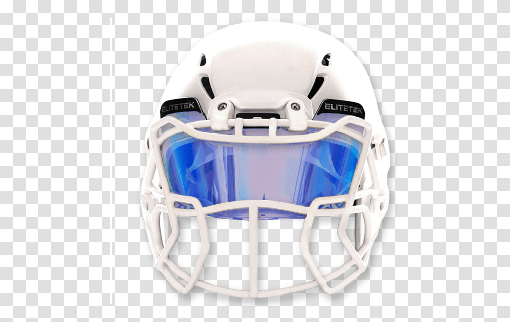 Colored Football Visors By Elitetek Black Football Helmet Visor, Apparel, American Football, Team Sport Transparent Png