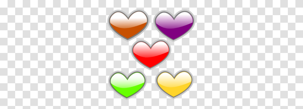 Colored Heart Cliparts, Cushion, Pillow, Interior Design, Indoors Transparent Png