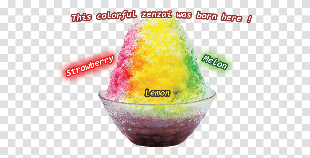 Colored Kintoki Halo Halo, Sweets, Food, Confectionery, Cream Transparent Png