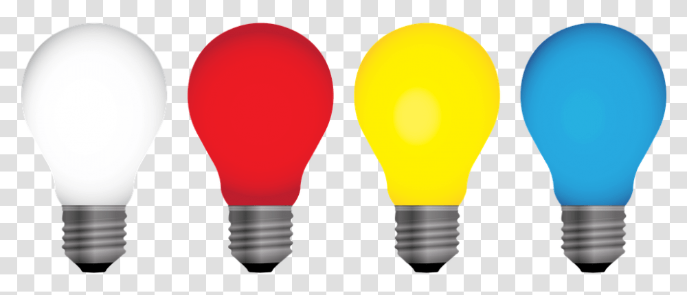 Colored Light Bulbs Clipart, Balloon, Lightbulb, LED Transparent Png