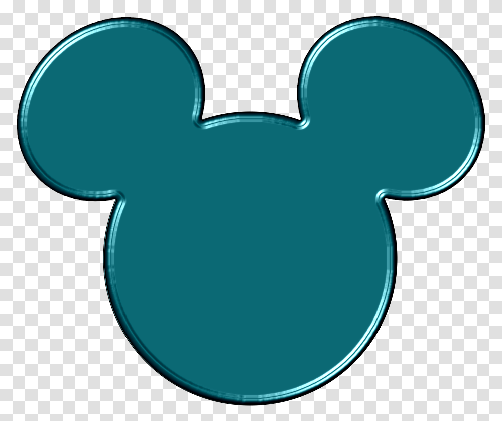 Colored Mickey Heads Clipart Download, Heart, Shovel, Tool Transparent Png