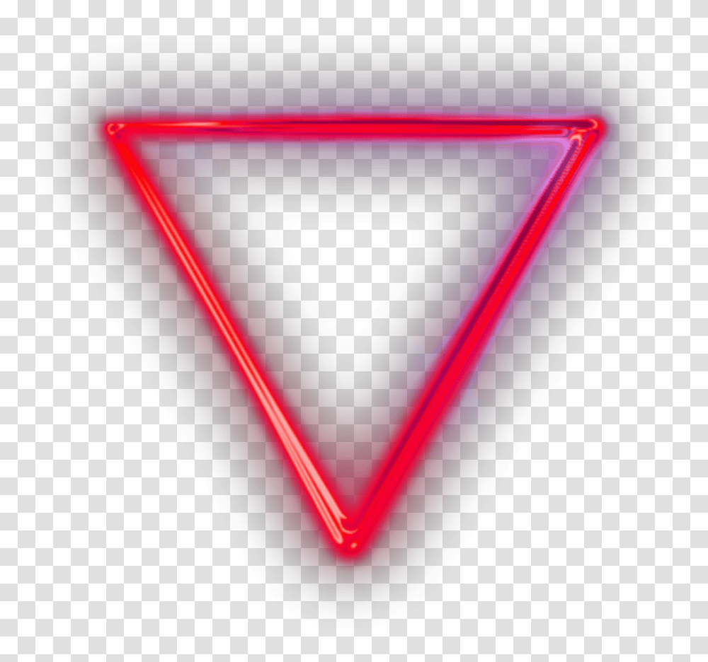 Colored Neon Cute Frame Coloredframe Cuteframe Triangle, Light, Mouse, Hardware, Computer Transparent Png