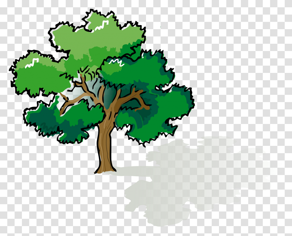 Colored Oak Tree Icons, Plant, Nature, Outdoors, Vegetation Transparent Png