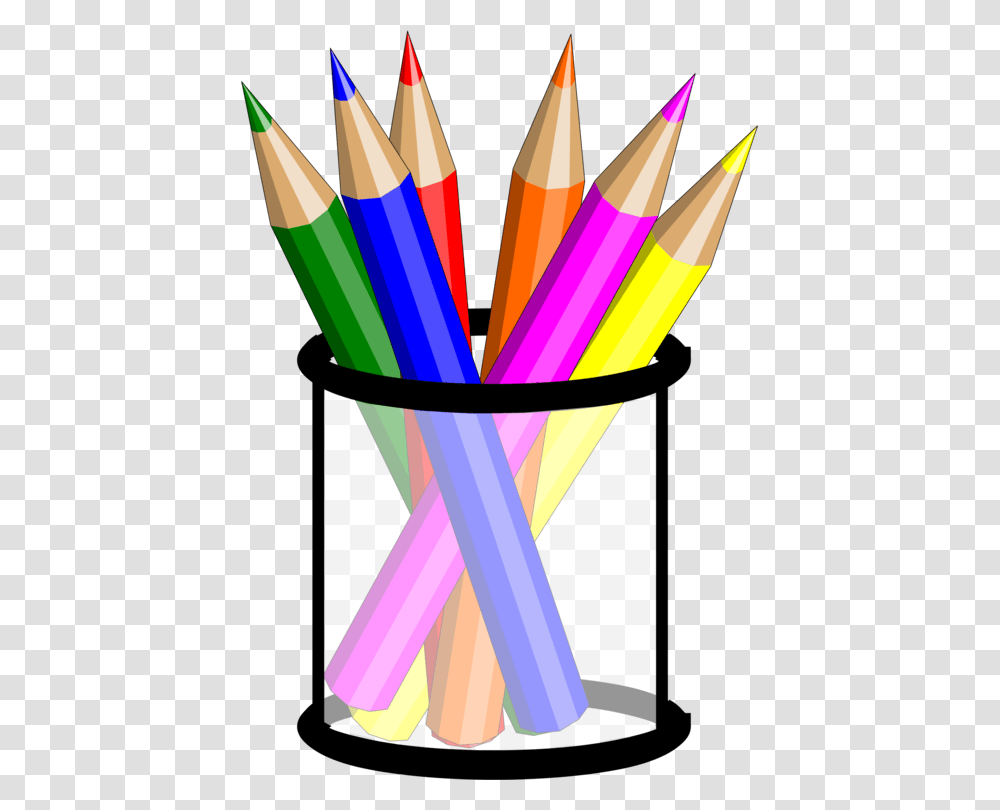 Colored Pencil Coloring Book Pens, Flag Transparent Png