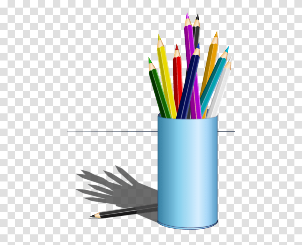 Colored Pencil Paper Coloring Book Pens, Brush, Tool Transparent Png