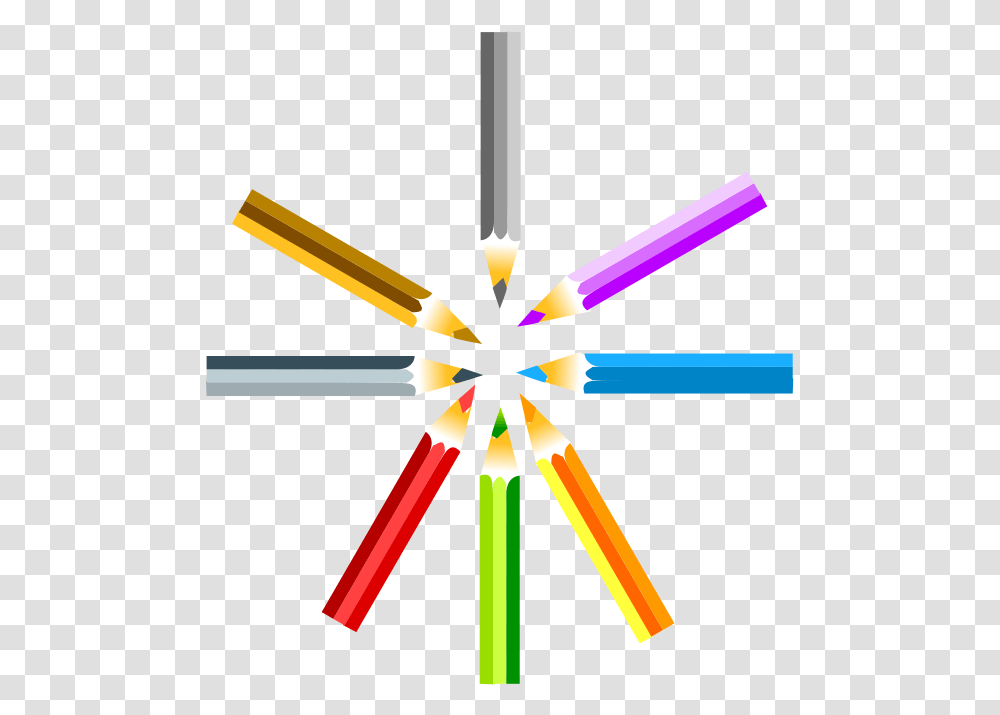 Colored Pencil, Scissors, Blade, Weapon, Weaponry Transparent Png