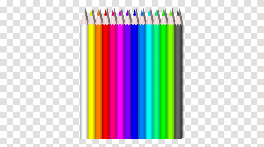 Colored Pencil Set, Brush, Tool Transparent Png