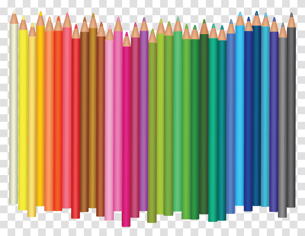 Colored Pencils, Brush, Tool Transparent Png
