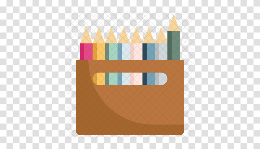 Colored Pencils Icon Graphic Design, Crayon Transparent Png