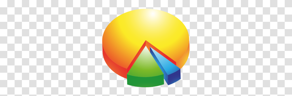 Colored Pie Chart Clip Art, Balloon, Sphere, Food, Egg Transparent Png