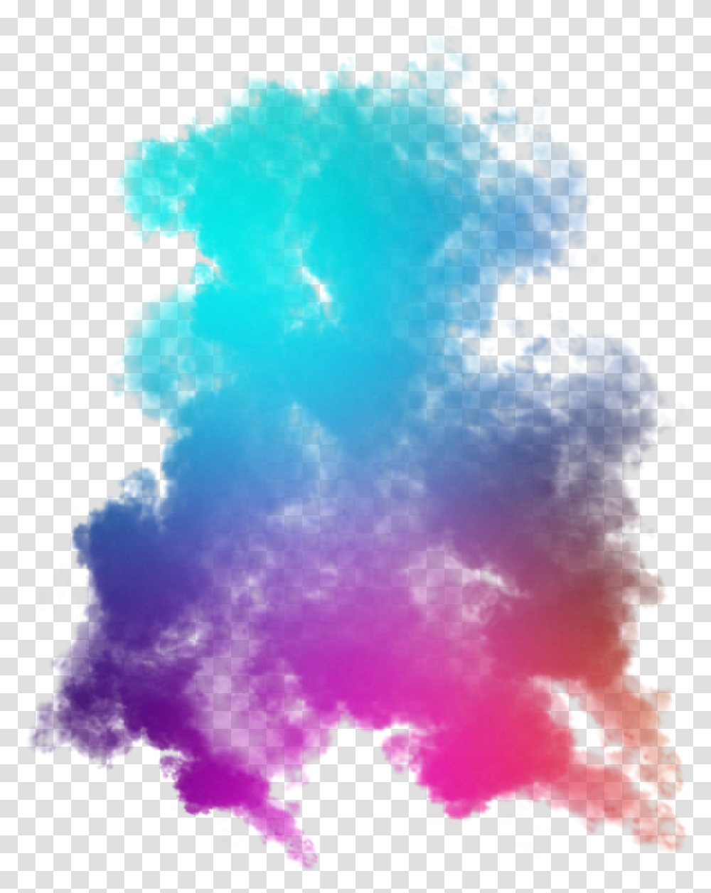 Colored Smoke Fog Mist Freetoedit Picsart Color Smoke, Silhouette, Pattern, Ornament, Fractal Transparent Png