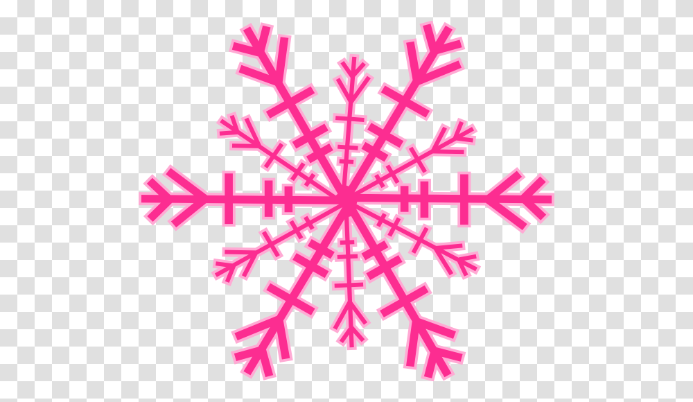 Colored Snowflakes Clipart Clip Art Images, Cross, Pattern Transparent Png