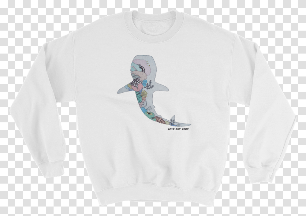 Colored Whale Shark Sweatshirt, Clothing, Apparel, Sweater, T-Shirt Transparent Png