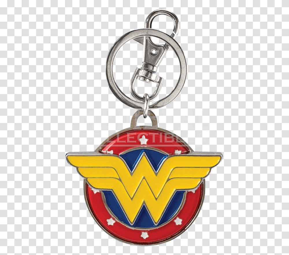 Colored Wonder Woman Logo Keychain, Trademark, Dynamite, Bomb Transparent Png