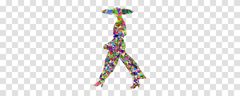 Colorful Person, Modern Art, Paper Transparent Png