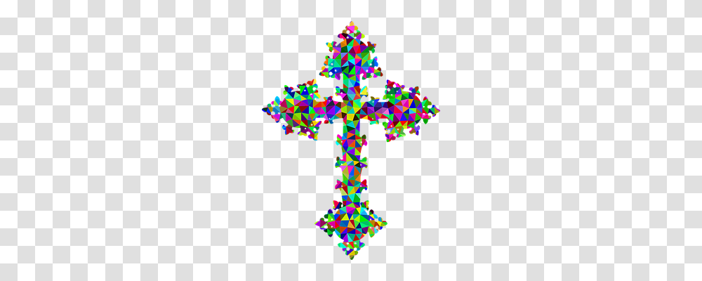 Colorful Religion, Cross, Crucifix Transparent Png