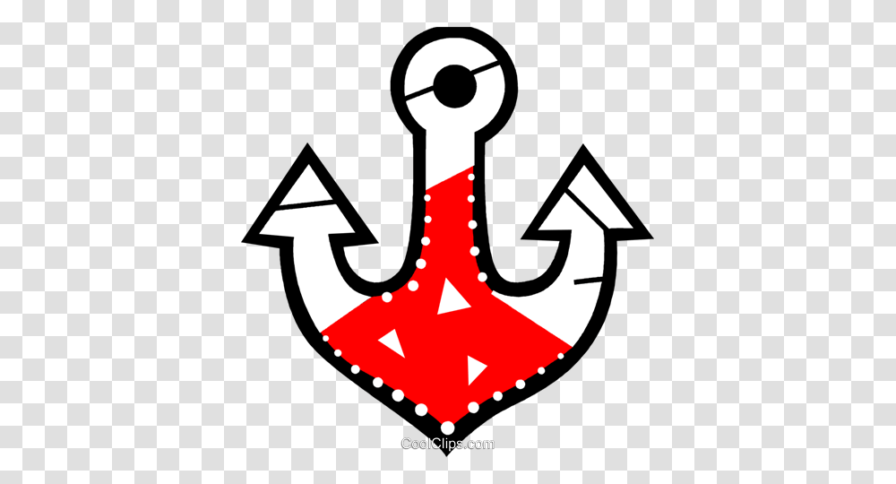 Colorful Anchor Royalty Free Vector Clip Art Illustration, Hook Transparent Png