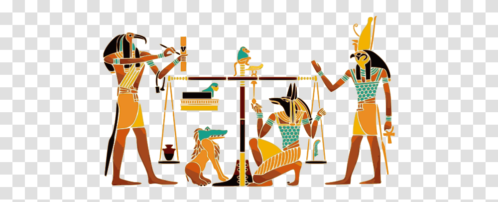 Colorful Ancient Egyptian Painting Egyptian Religion Clipart, Person, Leisure Activities, Circus, Toy Transparent Png