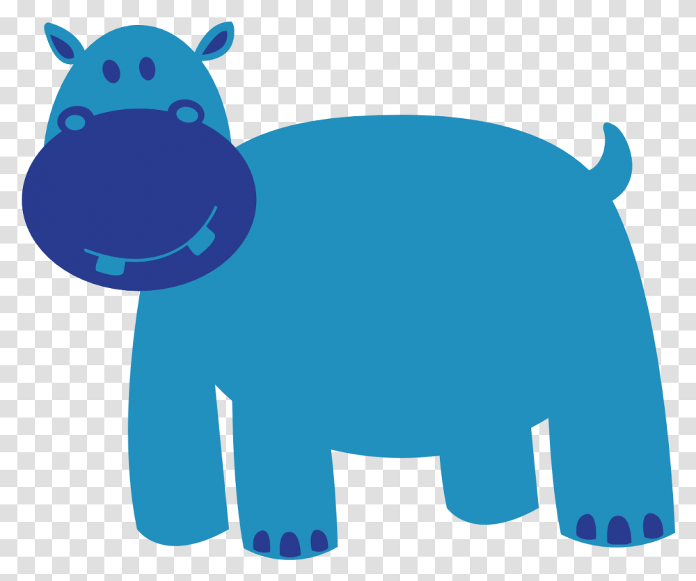 Colorful Animal Hippo Scalable Vector Graphics Svg Animal Vector, Mammal, Silhouette, Wildlife Transparent Png