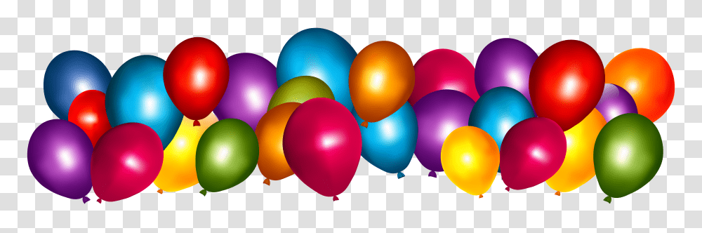 Colorful Balloons Clipart Gallery Transparent Png